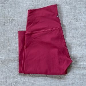 Lululemon Wunder Under Crop Fullon Luxtreme Size 6